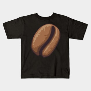 Coffee Bean Icon Kids T-Shirt